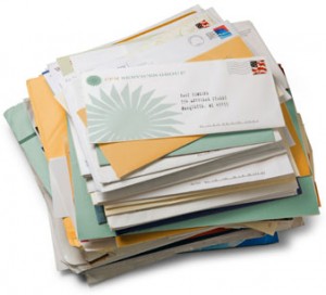 pile of mail