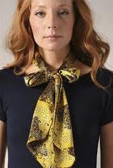 One of the top ten different ways to tie a scarf