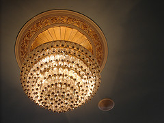 One of the top ten tips for hanging a chandelier