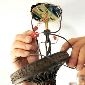 One of the top ten tips for hanging a chandelier