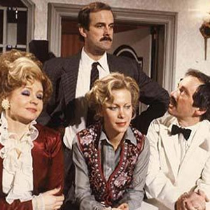 A list of the top ten British comedy shows