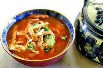 A list of the top ten soup and salad meals