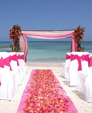 A list of the top ten best wedding colors