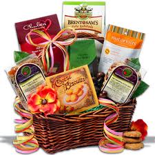 food and wine basket