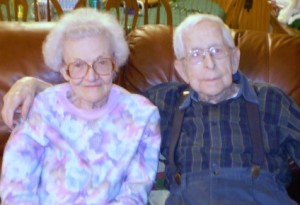 elderly couple