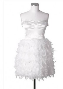 feathered skirt