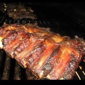 ribs on the grill