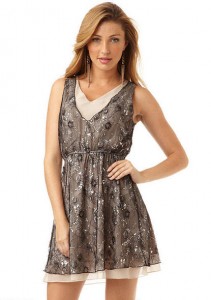girl with lace dress
