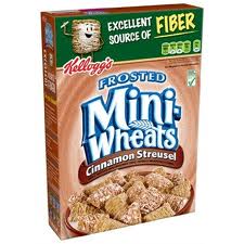 Kelloggs frosted mini wheats