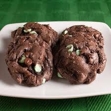 mint chocolate cookies