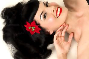 pinup girl hair