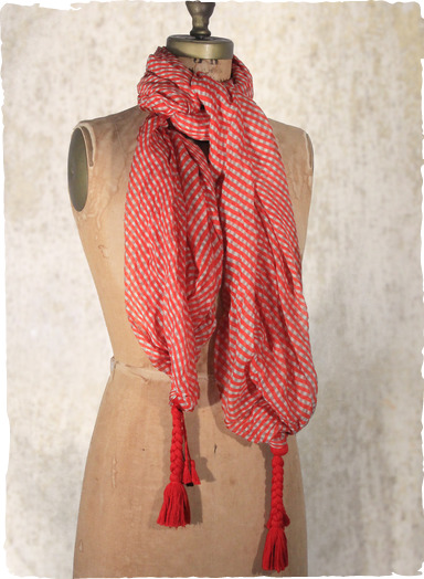red scarf