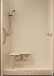 walk in shower