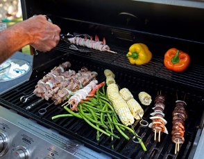 grilled food