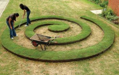 spiral garden
