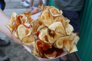 Spiral Cut Potato Chips