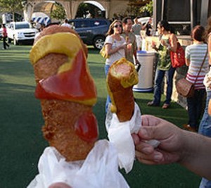 Giant Corndogs