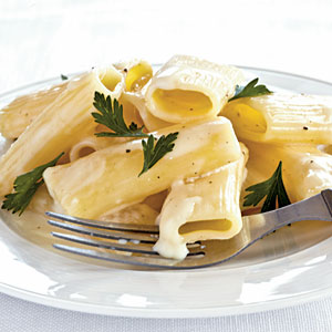 cheesy rigatoni