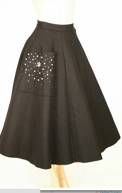 thrifted skirt
