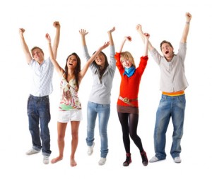 happy people in top 10 digital marketing tips contests