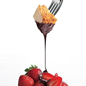 top 10 things for chocolate fondue angel food cake
