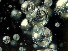Silver and mercury glass