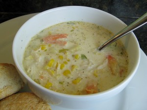 Corn and Crab Chowder