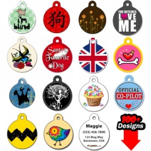 designer dog tags