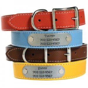 best of personalized Christmas dog collars