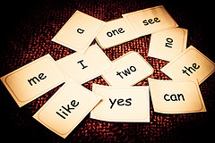 Flashcards on a Ring