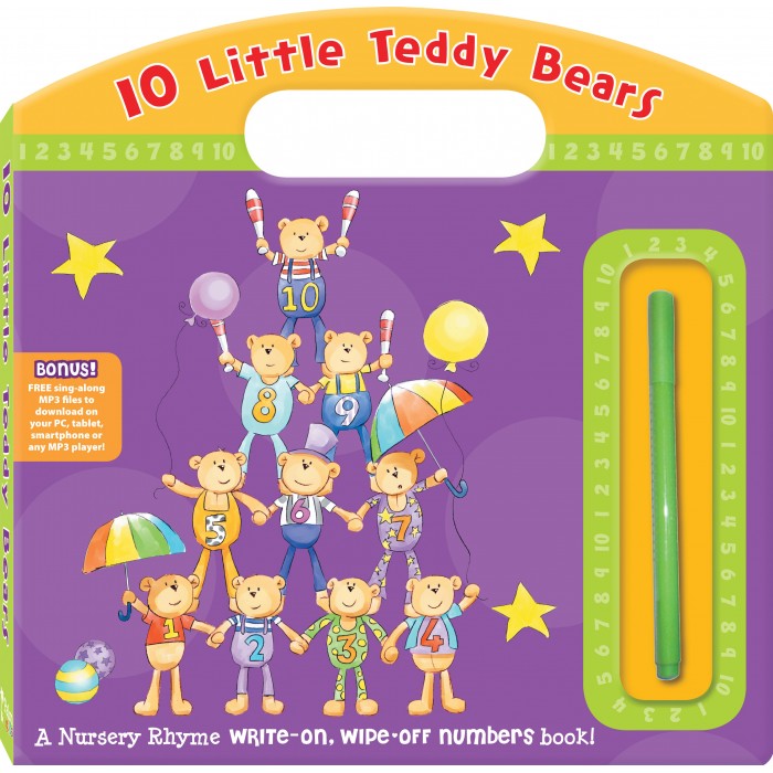 10 Little Teddy Bears: Numbers