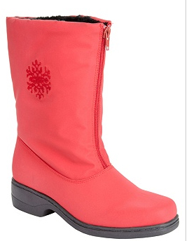 Water-Repellent Wide Calf Snow Boots