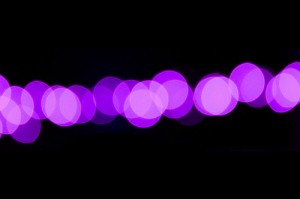 Purple and Black