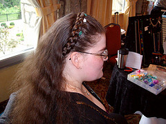 Braided Bangs