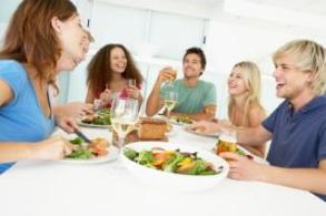 dinner party food