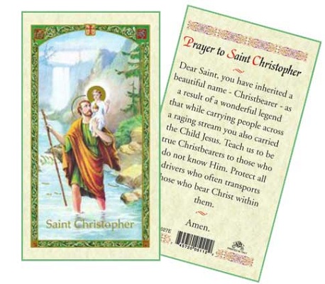 Prayer Cards or Patron Saint Cards