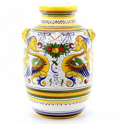 hand painted vase