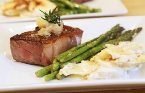 steak dinner