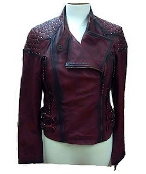 Leather jacket