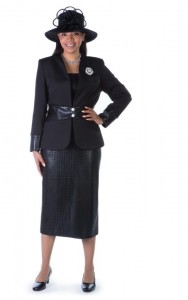 belted dress suit