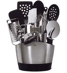 Counter top utensil holder