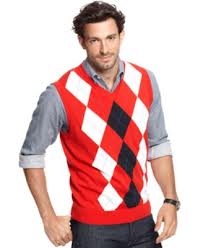 argyle sweater