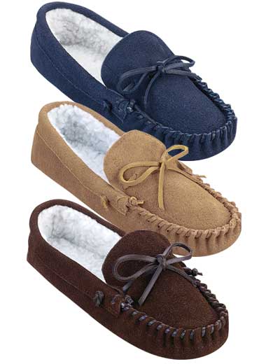 leather slippers