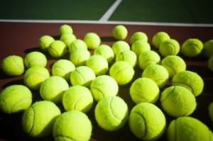 tennis balls