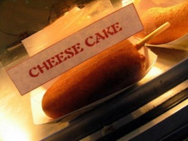 deep fried cheesecake