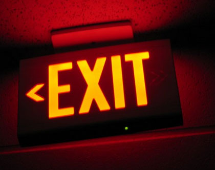 exit signs