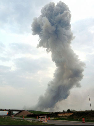 Remember smoke rises