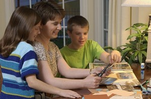 kids scrapbooking