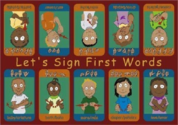 Sign Language Rug
