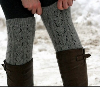 Textured legwarmers